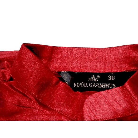MAG Royal Garments India Kurta Red Size 38 w/ Tag MSRP 4,500.00 RS - Picture 2 of 4